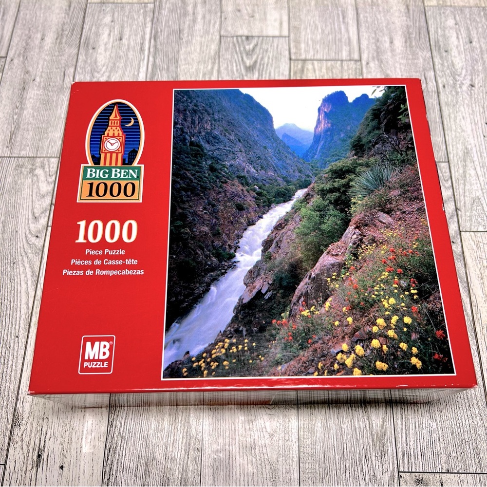 Kings Canyon California 1000 Piece Hasbro Big Ben Landscape Puzzle NWOT Unopened
